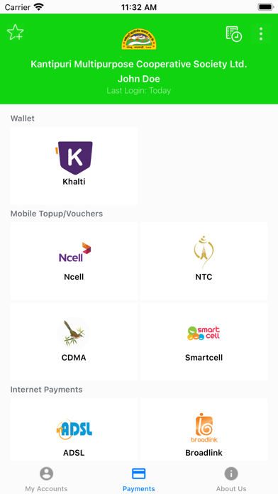 Kantipuri Smart Banking Screenshot