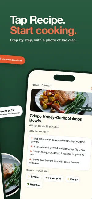 AiMeal: Dinner Ideas & Planner screenshot 2