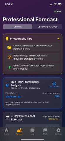Golden Hour — Photo Planner screenshot