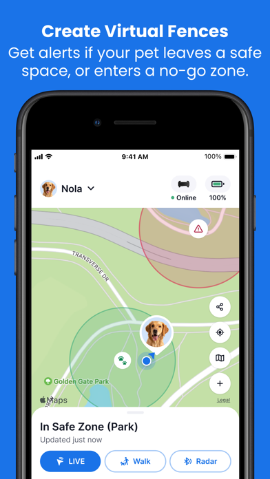 Tractive GPS for Dogs and Cats Screenshot