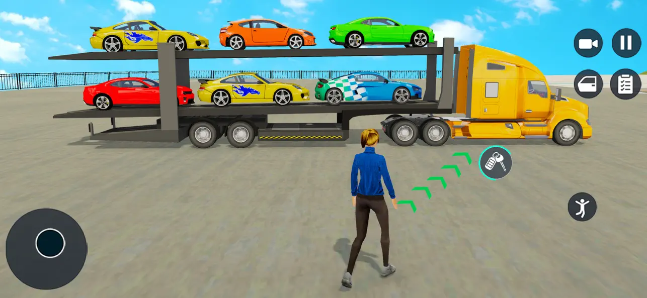Screenshot #2 pour Transport de Voitures 3D