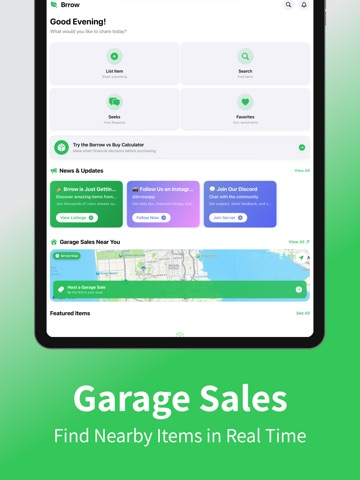 Brrow (Save and Earn) iPad screenshot
