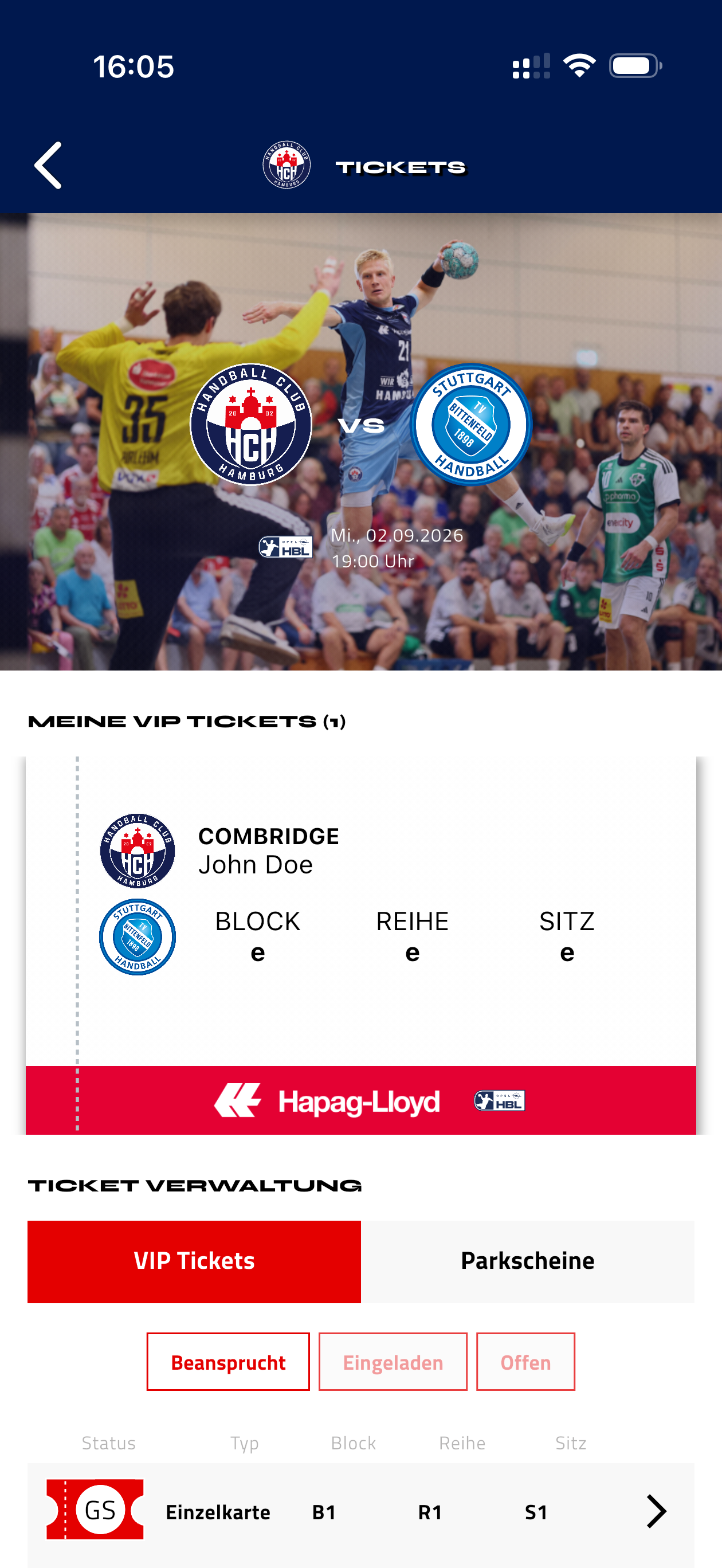 Handball Club Hamburg screenshot 3