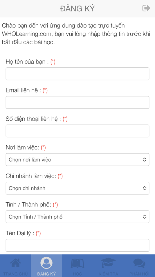 #3. WHO Learning (iOS) 由: Thanh Mai