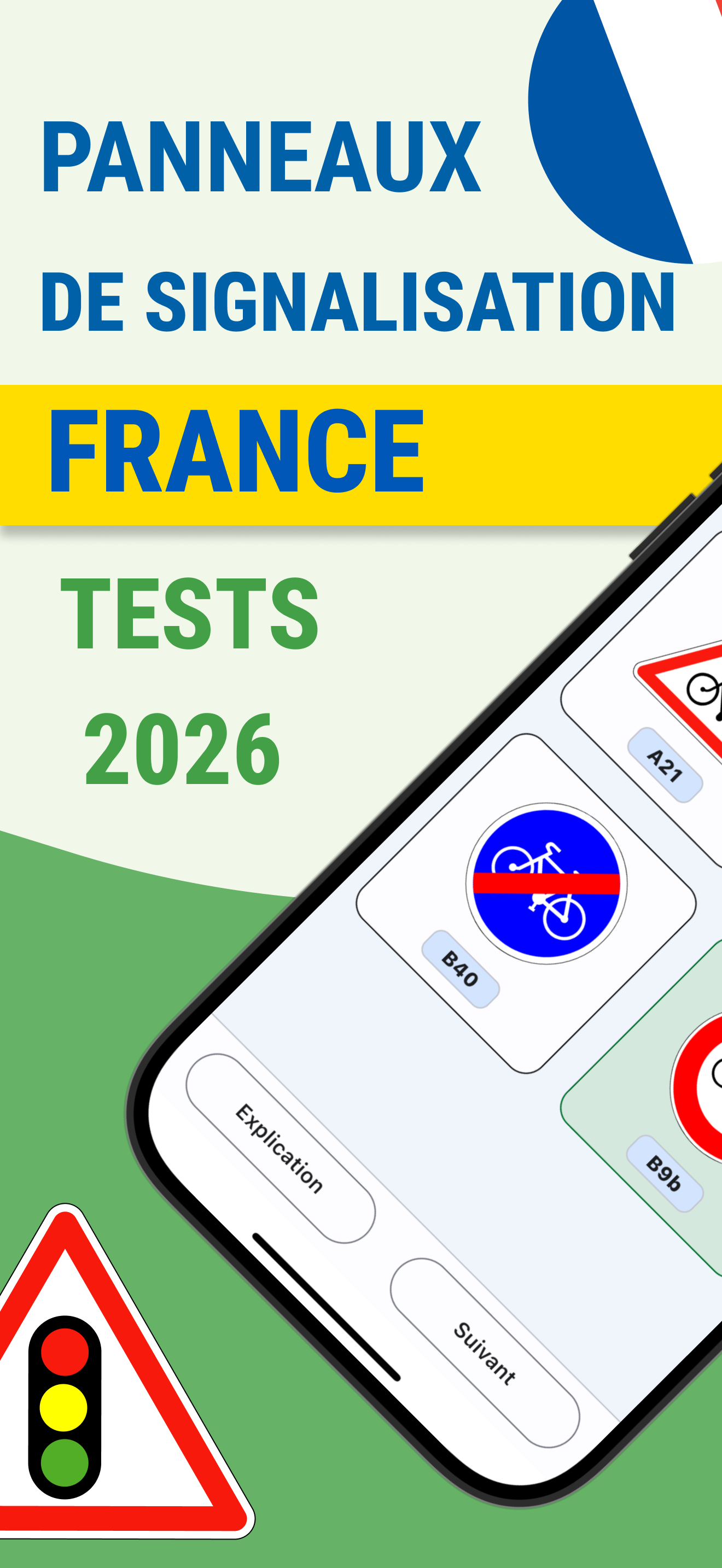 French Road Signs Test 2025