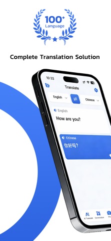 AI Translator – Voice & Photo iPhone screenshot