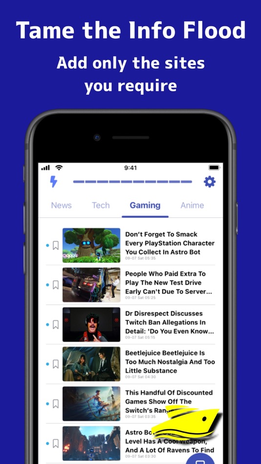 #1. Your Cruise - RSS Reader (iOS) Podle: Kosuke Yamanaka