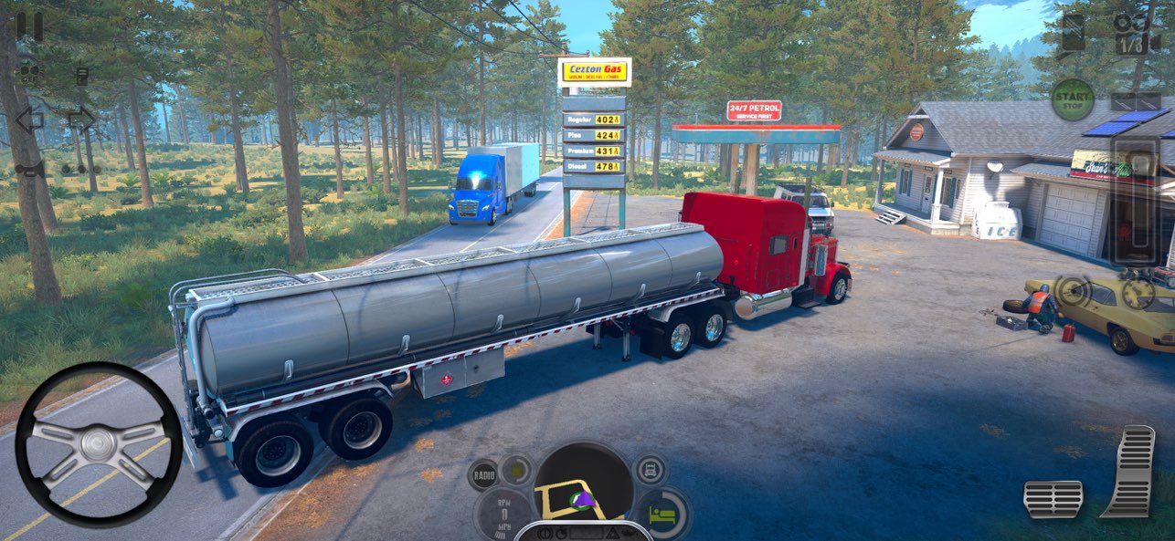 Truck Simulator USA Revolution Hack screenshot 4 - game app interface