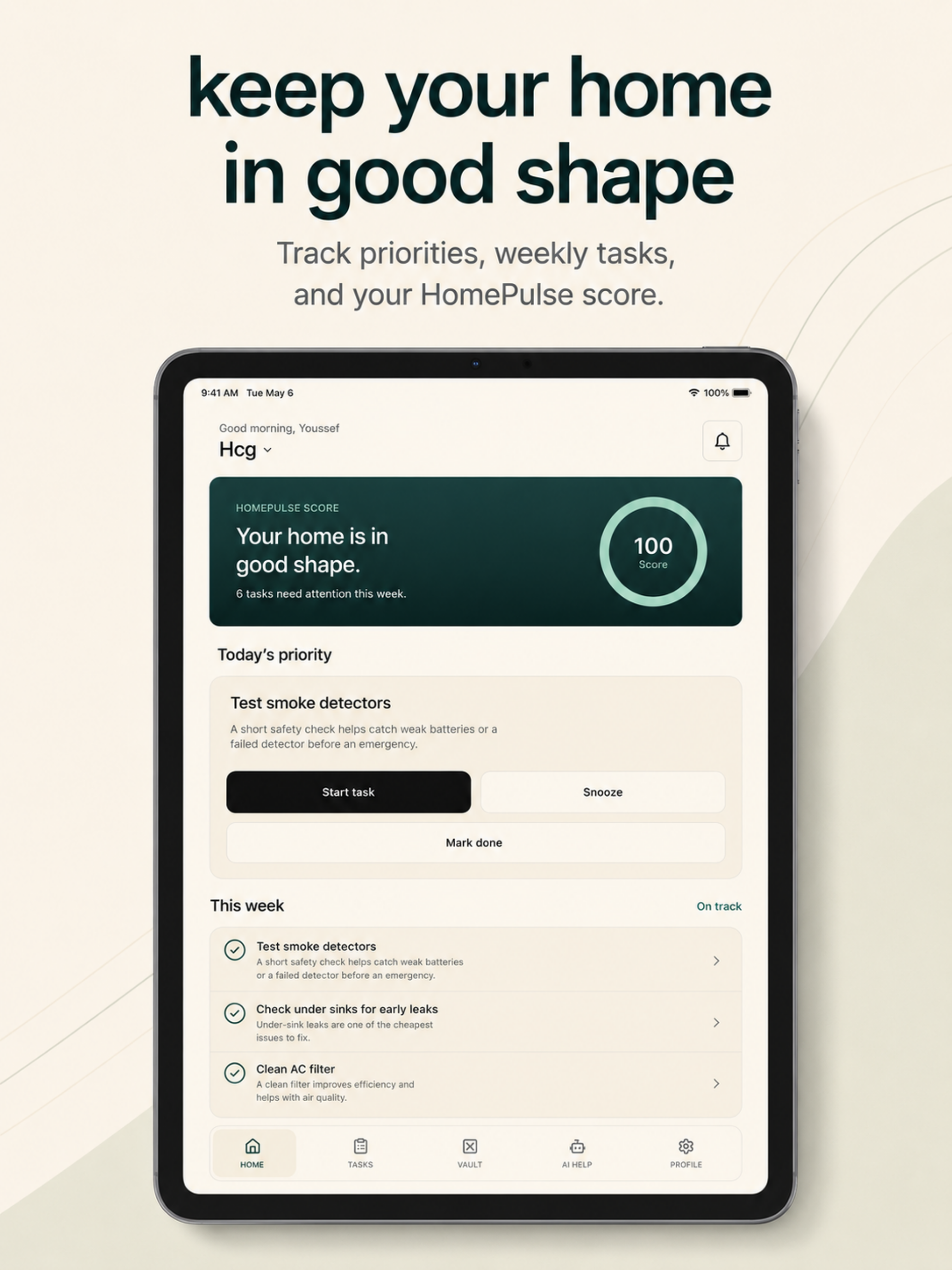 HomePulse AI home maintenance screenshot 7