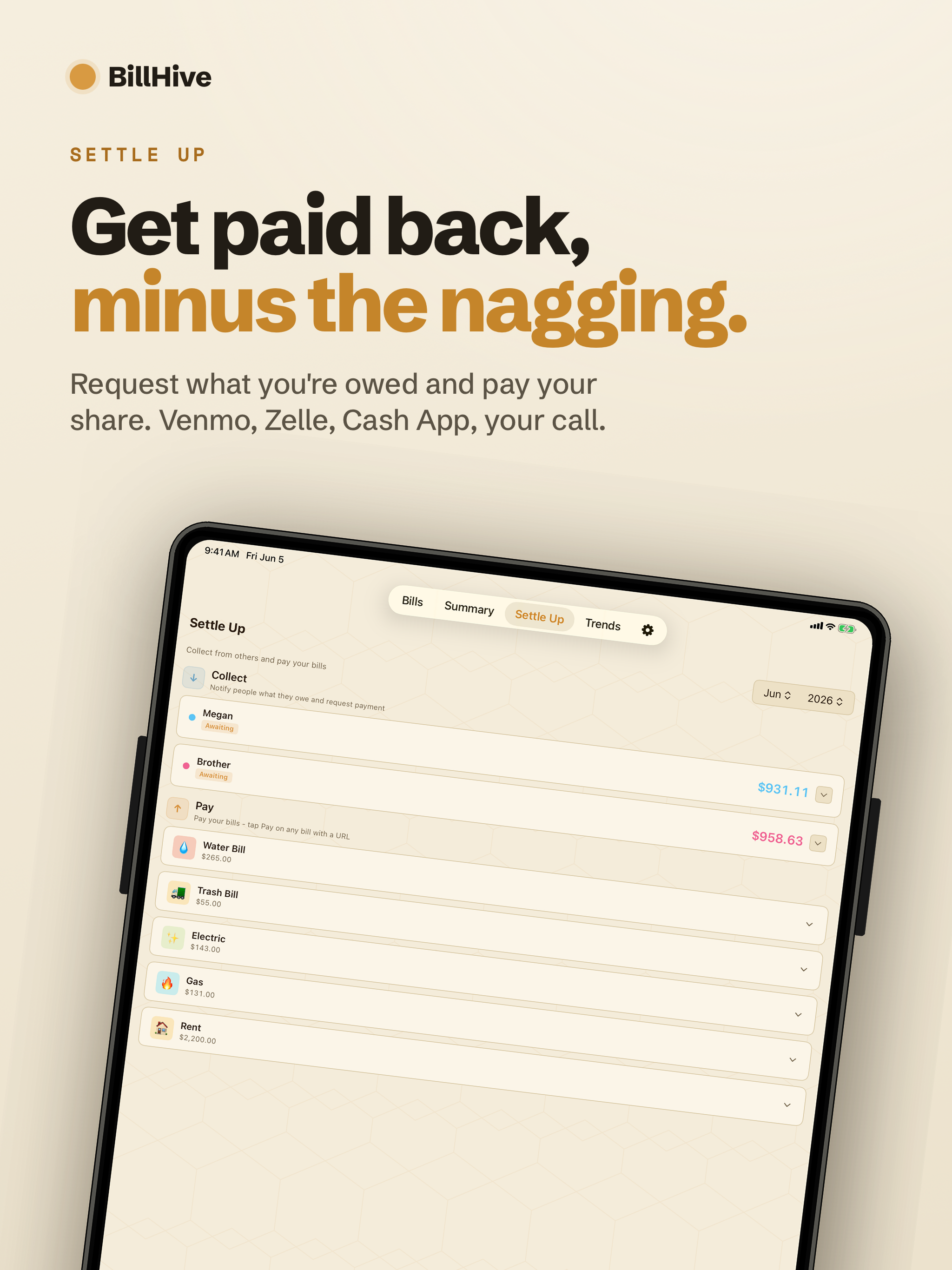 SelfHive: Bill Splitting screenshot 15