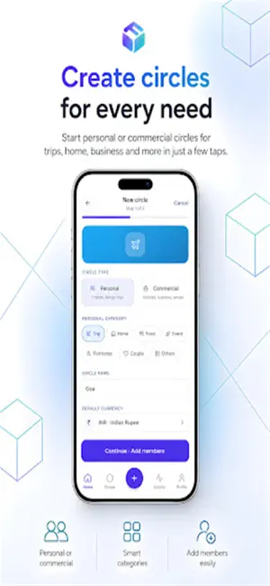 F-Cube: Daily Expense Tracker screenshot 2