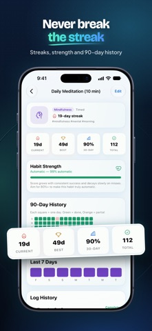 Daily Habit Tracker & Streaks Screenshot 4 of 10