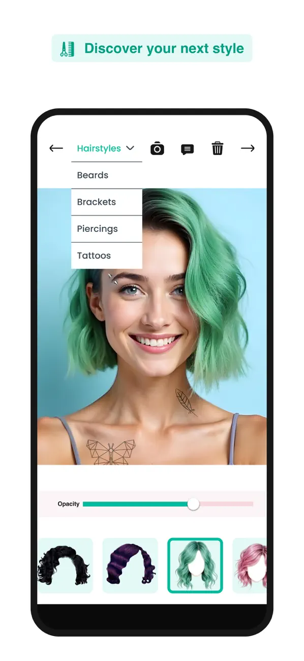 Screenshot #2 pour Application de relooking photo