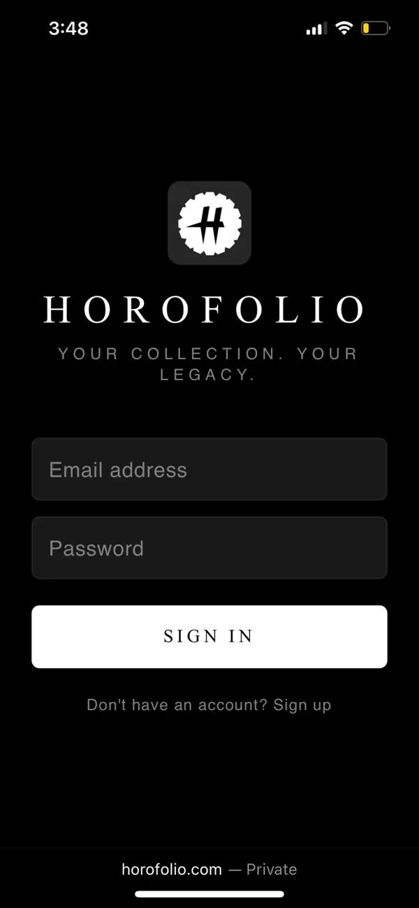horofolio Screenshot 1