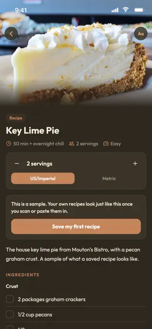 My Cookbook: Recipe Scanner screenshot 2