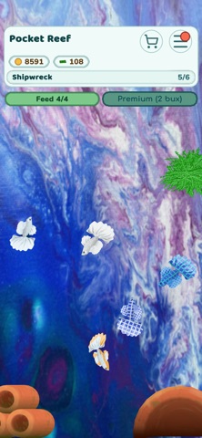 Pocket Reef: Cozy Aquarium Screenshot 1 of 5
