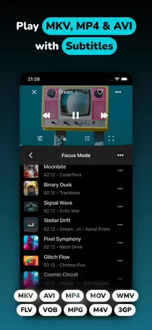 Evervideo: Player All Format screenshot 1
