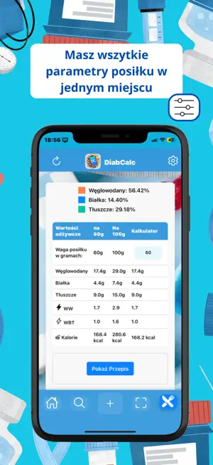 DiabCalc screenshot 4