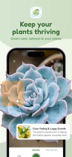 Captura de pantalla de Plantful: Plant Identifier en iPhone 1