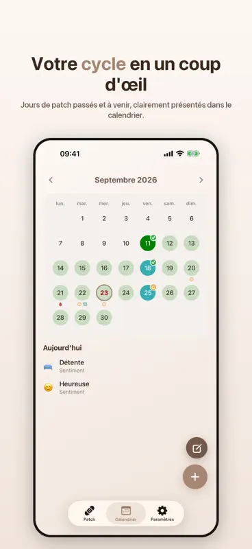 MyPatch - Patch contraceptif screenshot 7 of 10