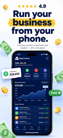 Alpha Invoice screenshot