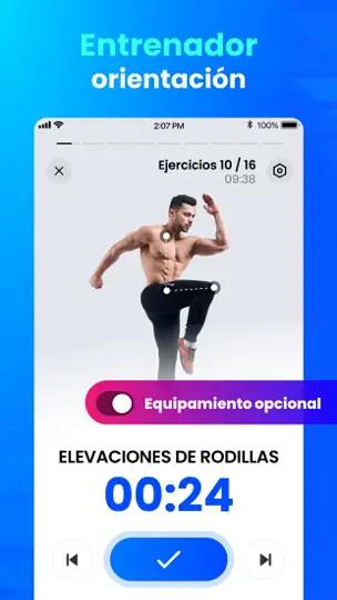 Captura de pantalla de Ejercicios En Casa -Sin Equipo en iPhone 5