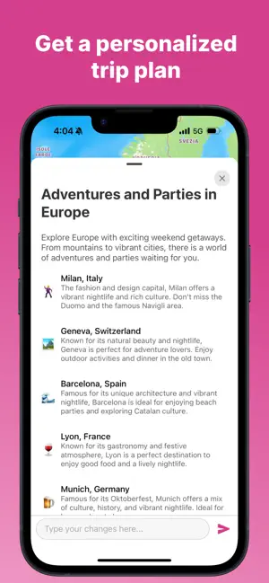 Trip AI: travel planner screenshot 3