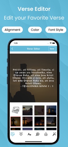 Yoruba Bible - Bibeli Mimo iPhone screenshot
