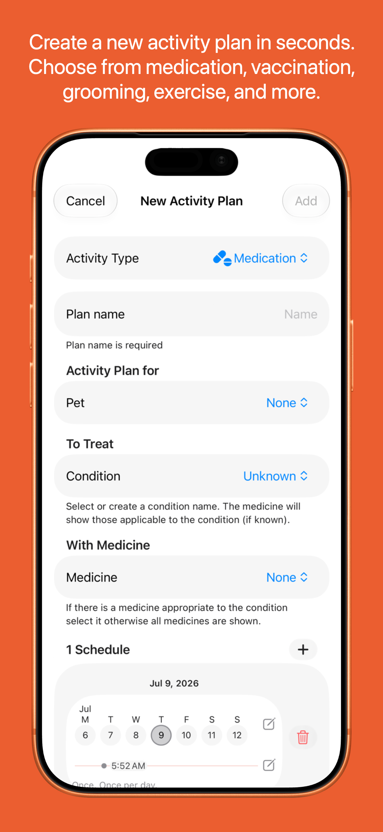 Pet Health &  Meds - PetPulse screenshot 7