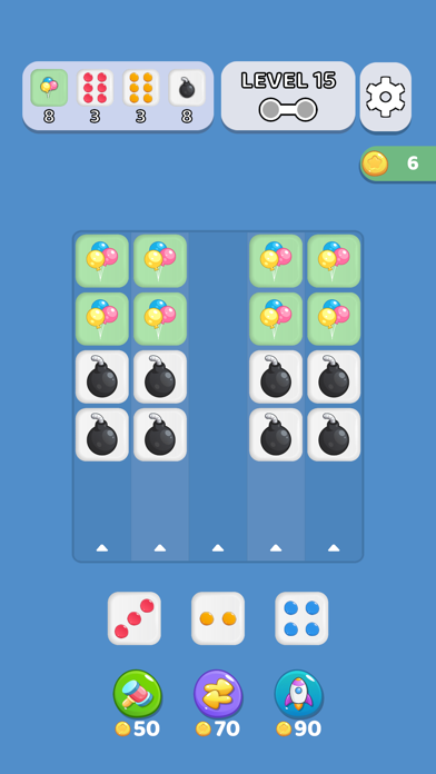 Merge & Collect  Dice Puzzles Screenshot