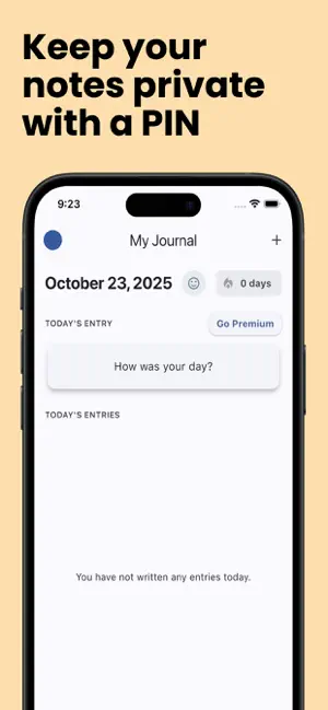 Diario: Diary with password screenshot 2