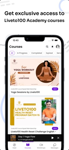 Liveto100 Academy Screenshot 3 of 5