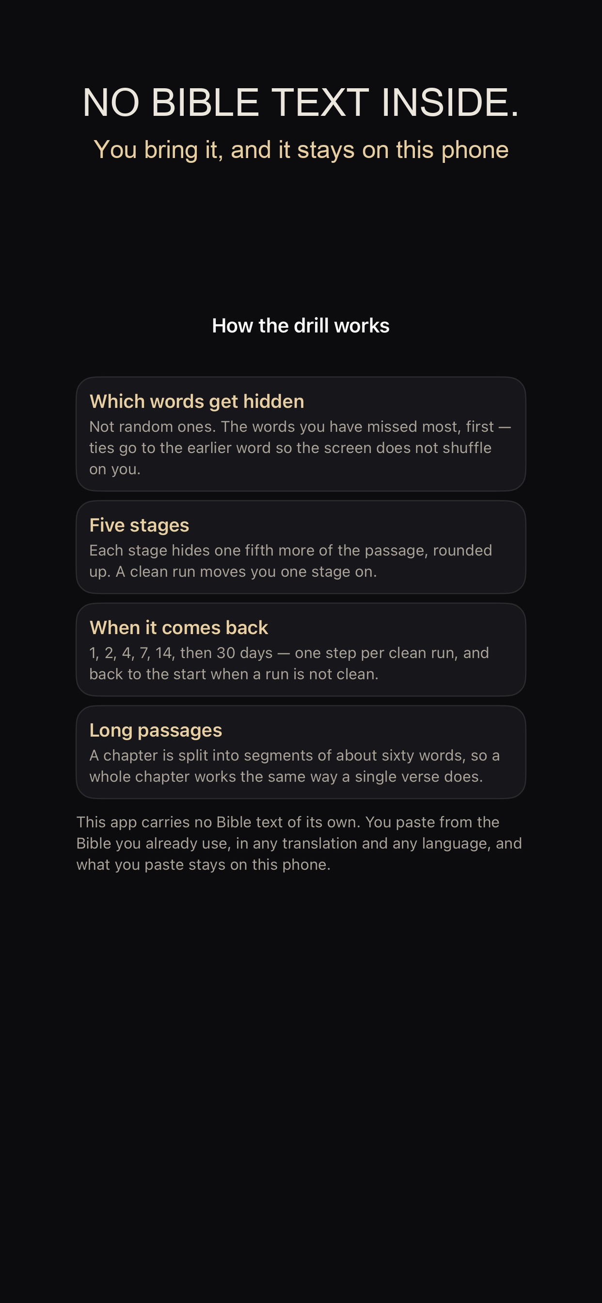 Screenshot 5 of Scripture Memory: Your Text