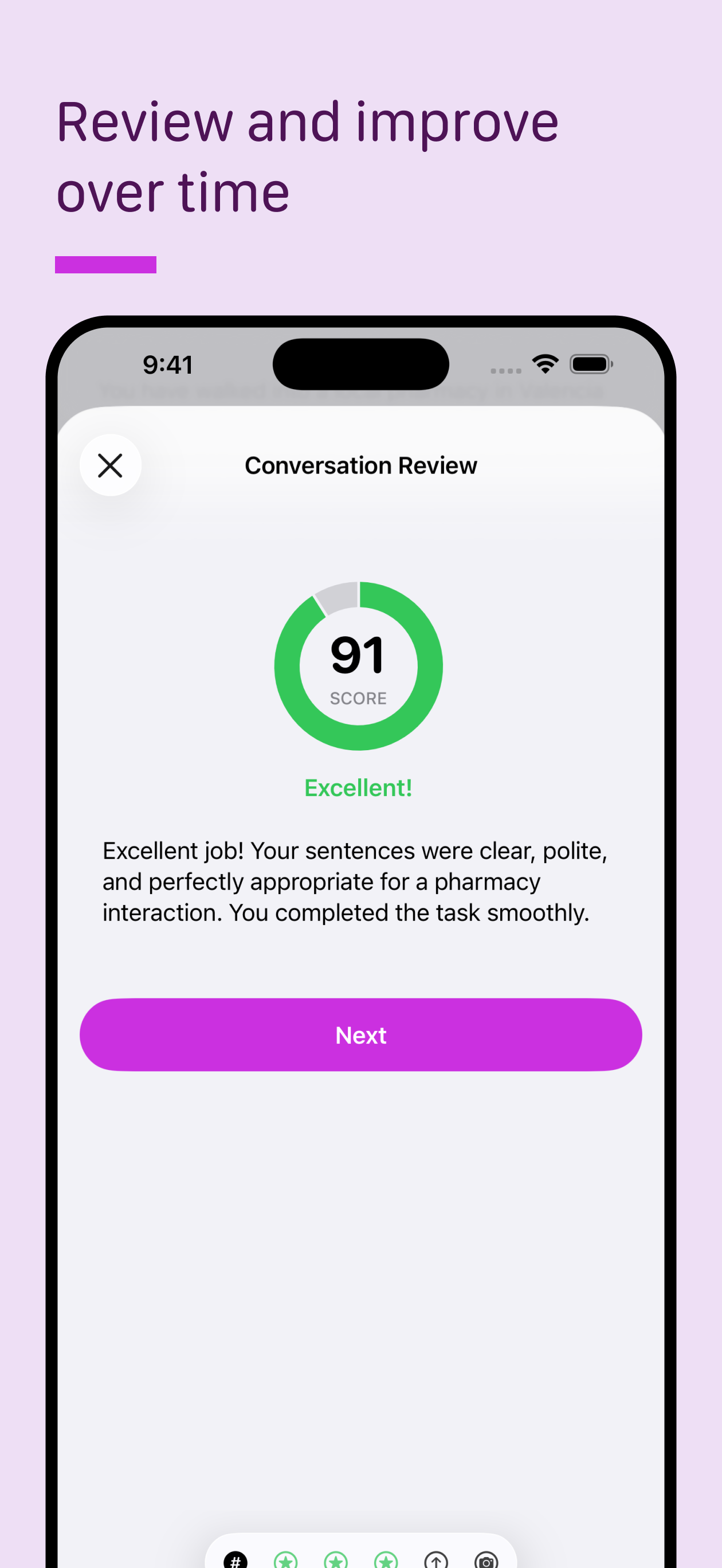Uptalk - Language Learning screenshot 6