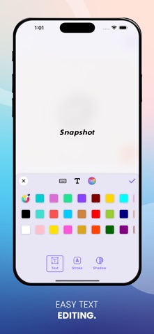Snapshot -Product Photo Editor iPhone screenshot