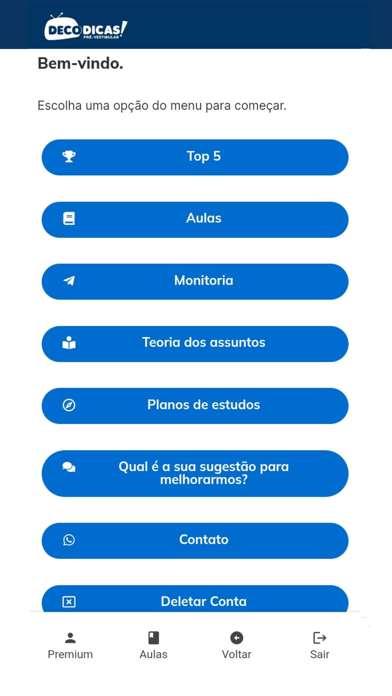 Biologia Dicas Enem e Medicina Screenshot