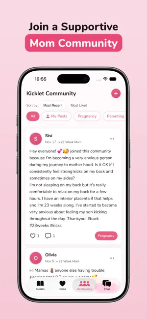 Kicklet: Pregnancy Tracker screenshot 3