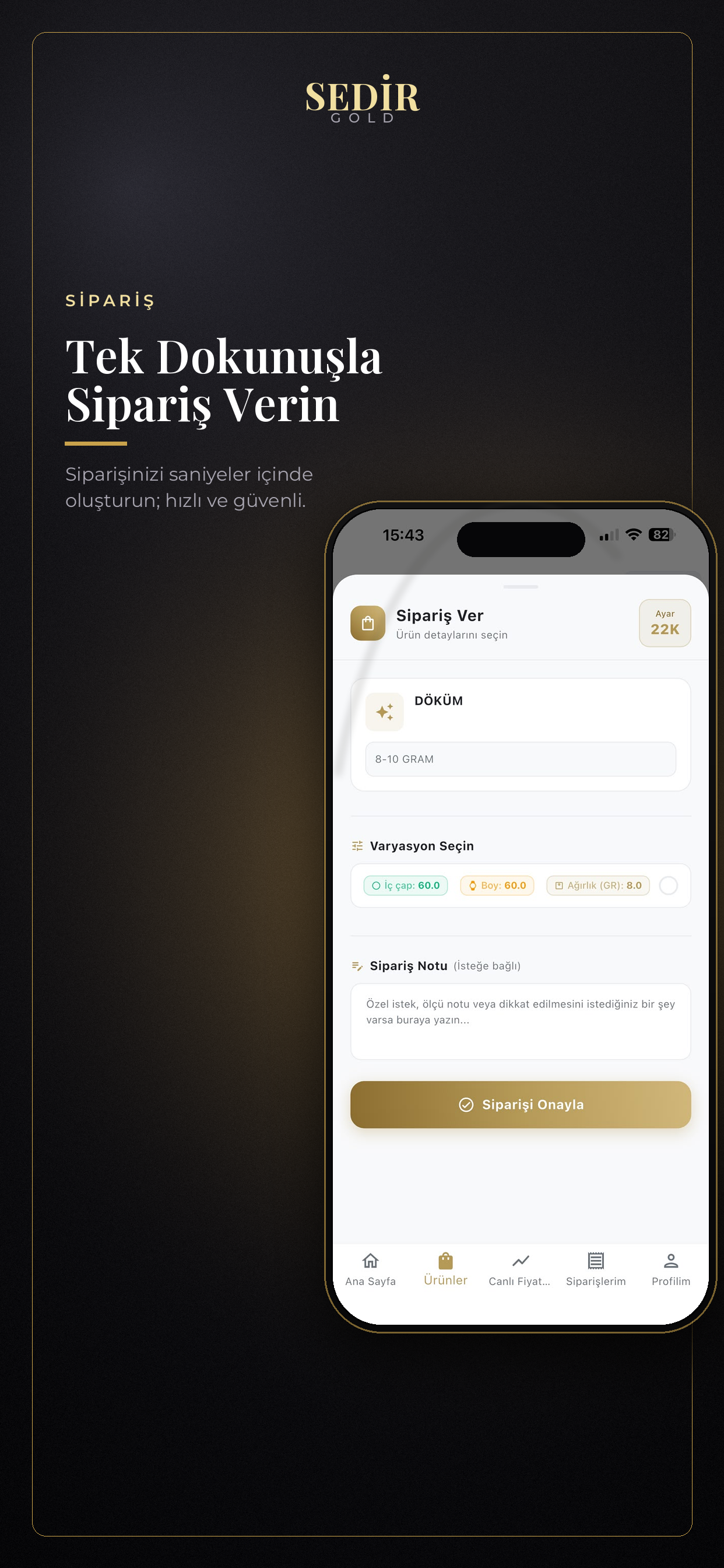 Sedir Gold screenshot 4