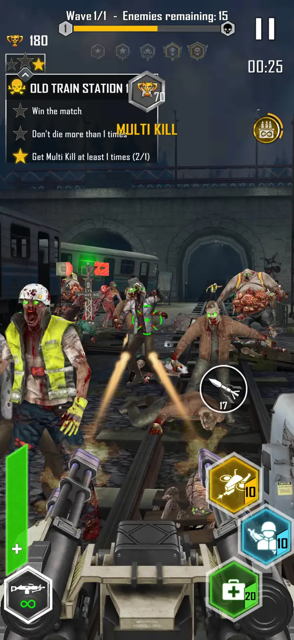 Zombie Hunter: Shoot or Dead Hack screenshot 4 - iOS game interface