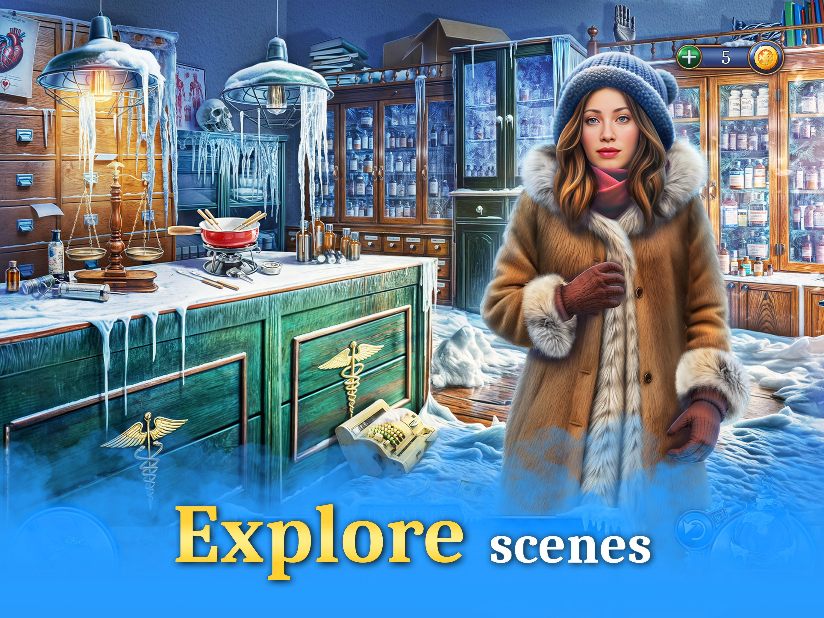 Icebound Secrets: Detective