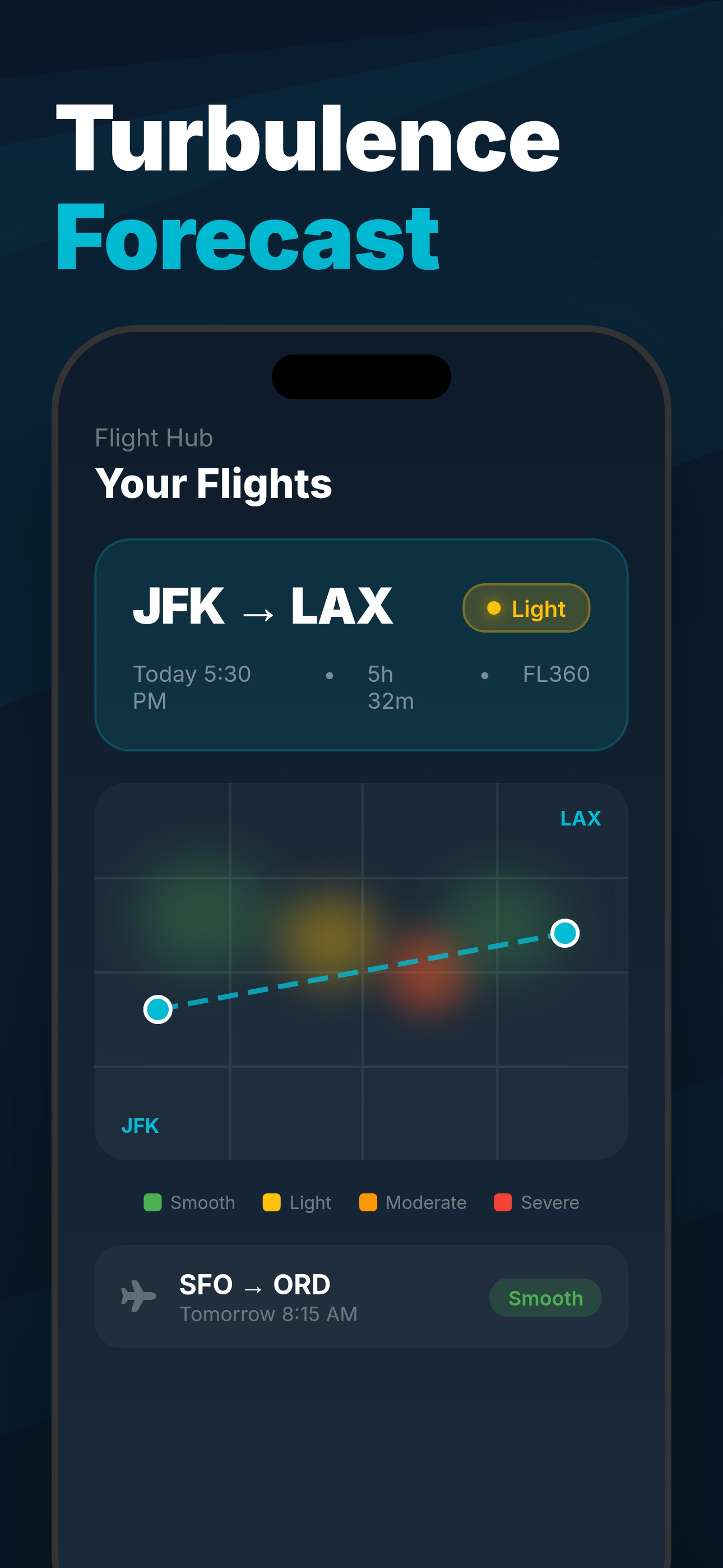 Screenshot 2 of Turbulence Forecast - Flight+