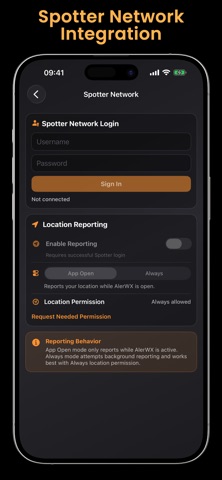 AlerWX iPhone screenshot