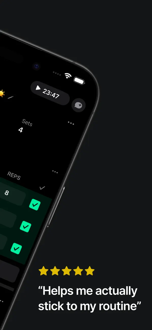 Screenshot #2 pour AI Personal Trainer - EVEX