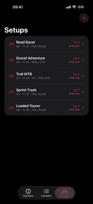 Sprocket: Bike Gear Calculator screenshot 3