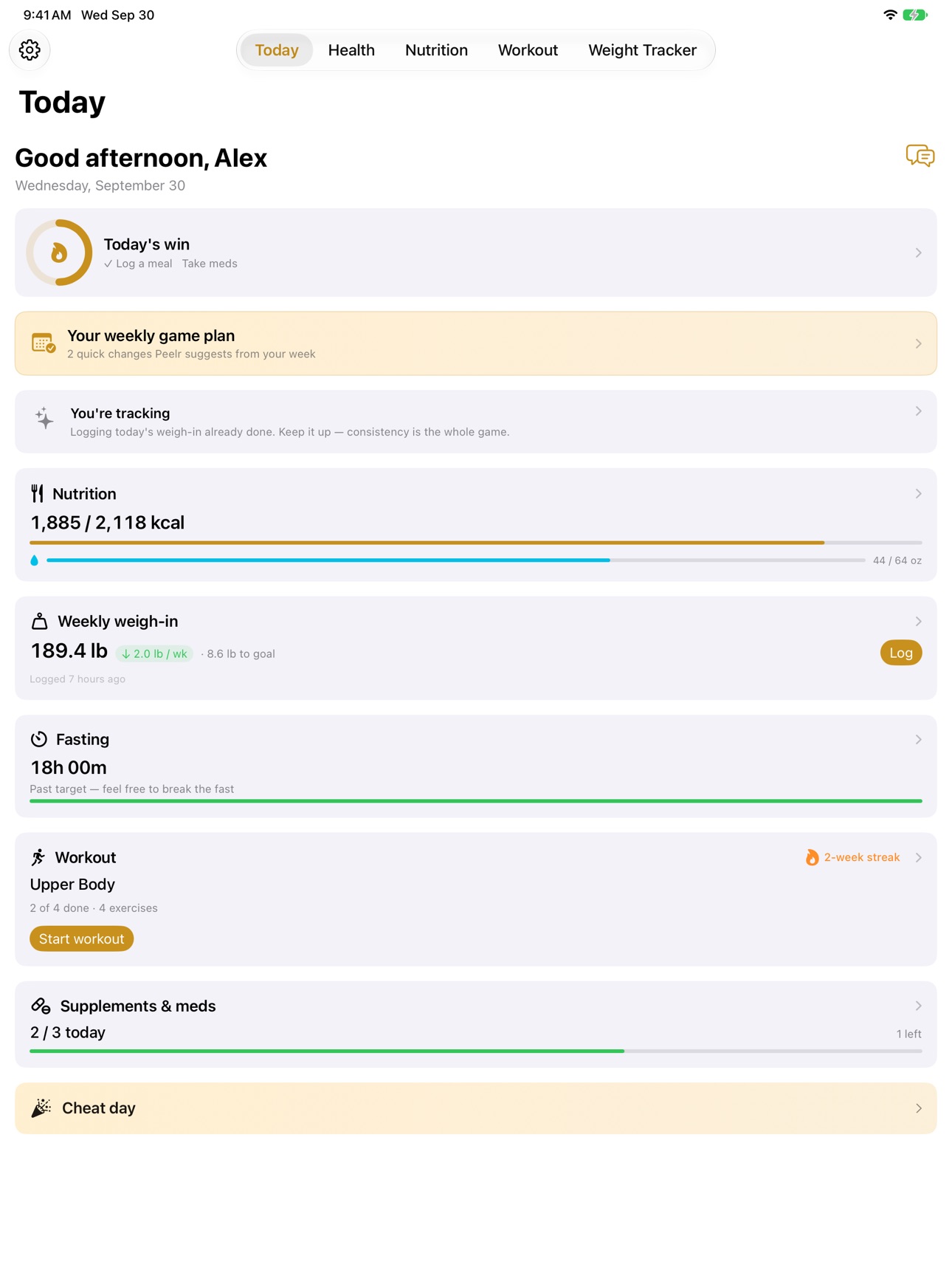 Screenshot 8 of Peelr Fitness
