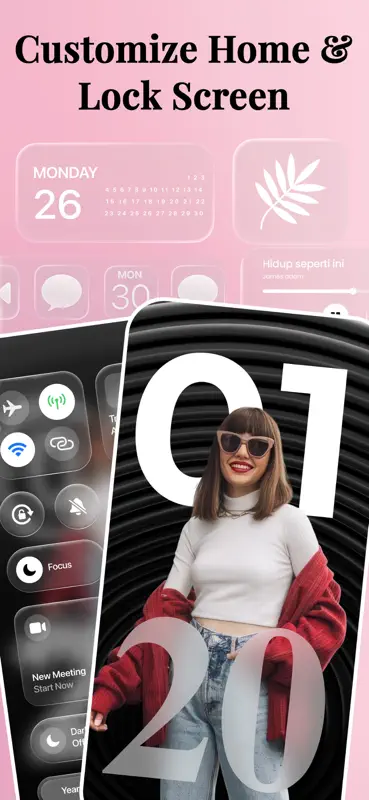 Icon changer Aesthetic App screenshot 2 of 9