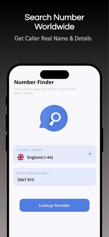Phone Number Lookup & Finder screenshot