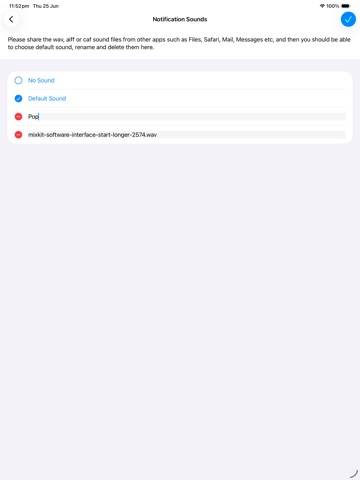 Never Miss Notifications iPad screenshot