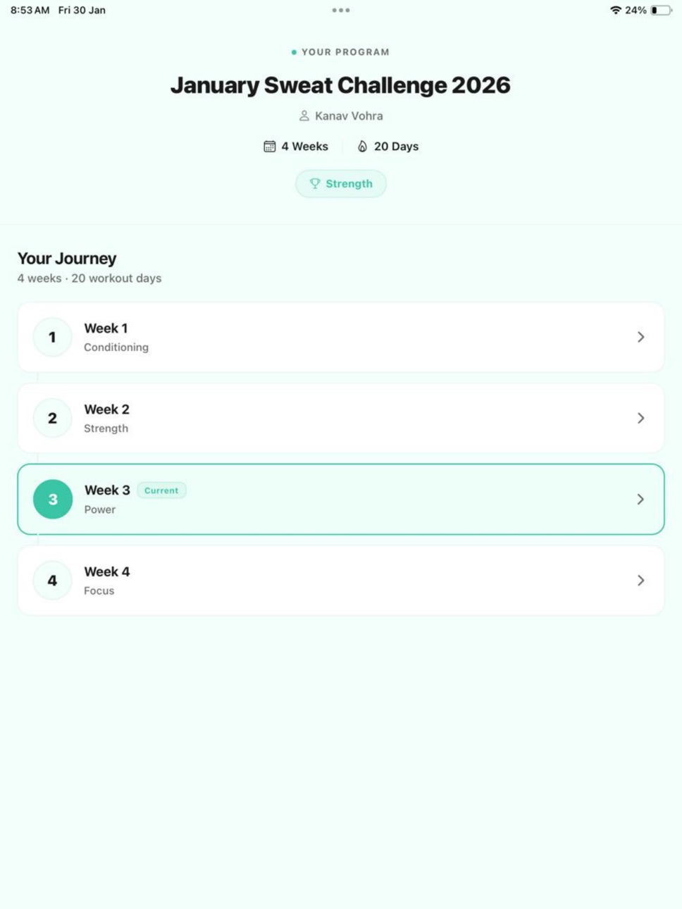 iPad screenshot