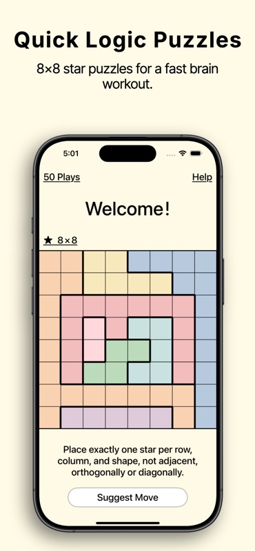 Star Battle Puzzles screenshot 7